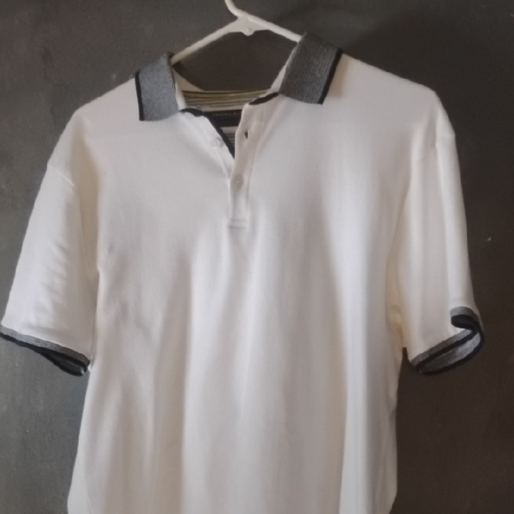Men's White Polo Shirt